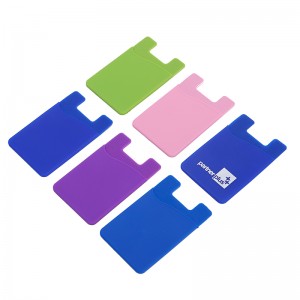 Zelfklevende telefoon pocket mobiele telefoon stick op kaart portemonnee mouw