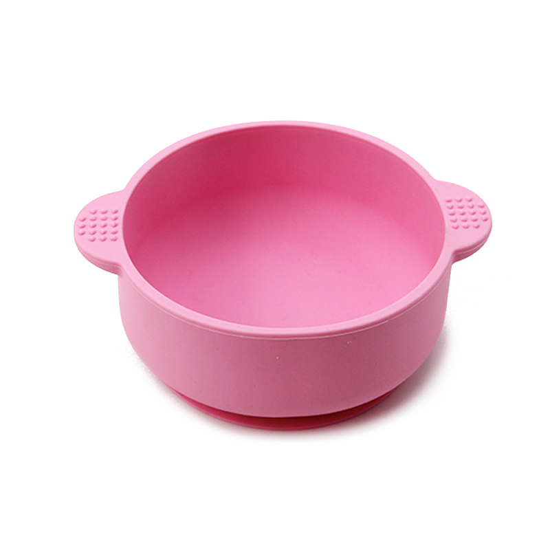 Wholesale siliconen babykom, voederen kom met zuiging voor baby\'s, kinderen, baby\'s